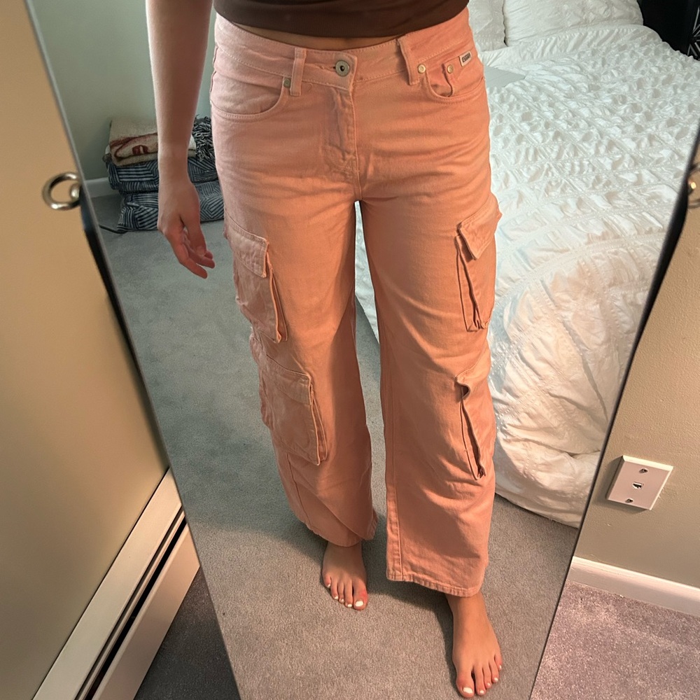 Pink Princess Polly Cargo Pants